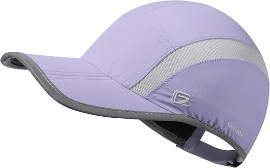 GADIEMKENSD Reflective Folding Outdoor Hat Unstructured Design UPF 50+ Sun Protection Sport Hats for Womens and Mens