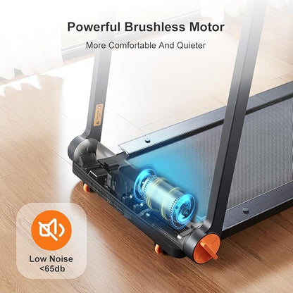 WALKINGPAD MC11 Folding Treadmill for Home, Extended Belt, Compact Running Machine with 7.5 mph Max Speed, No Assembly Needed