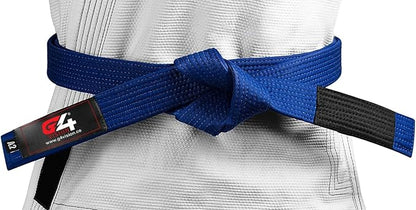 G4 VISION Jiu Jitsu Belt BJJ Belts Brazilian Adult A1 A2 A3 A4 Black Brown Purple Blue White