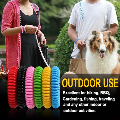 12 Pack Mosquito Bracelets