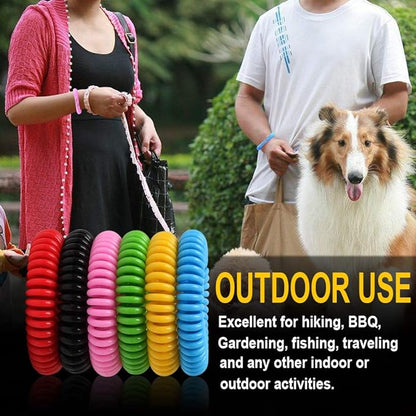 12 Pack Mosquito Bracelets