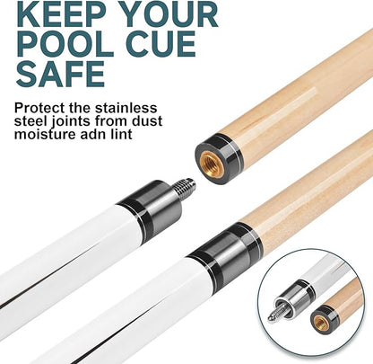 HomeSeason Pool Cue Stick 57" Billiard Cue Sticks Professional Low Deflection Pool Sticks