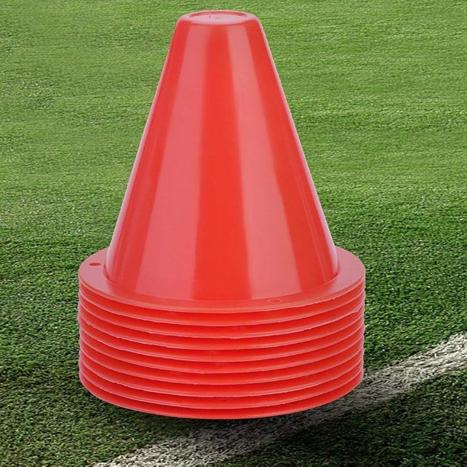 10Pcs Soccer Training Cones