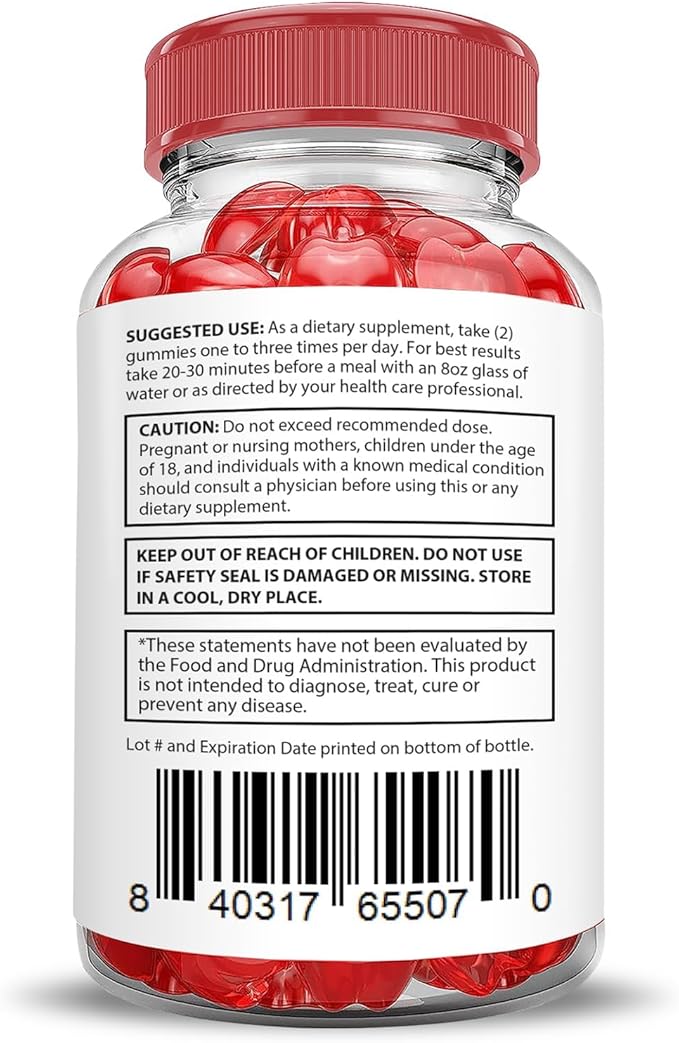 Justified Laboratories Trim Tummy Keto ACV Gummies Extreme 2000MG Trim Tummy Keto Gummies Apple Cider Vinegar Formulated with Pomegranate Beet Juice Powder B12 Vegan Non GMO 60 Gummys