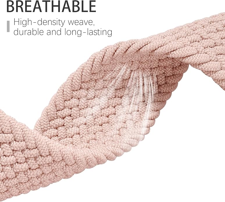 Braided Solo Loop Bands Compatible with Fitbit Charge 6/Charge 5, 3 Pack Adjustable Stretchy Wristbands Soft Woven Nylon Replacement for Fitbit Charge 5/Charge 6 Tracker Smart Watch for Women Men