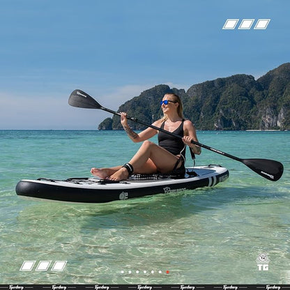 Inflatable Paddle Board with Premium SUP Board Accessories, Allround Paddle Boards for Adults/Kids,Stand Up Paddle Board Defender Collection