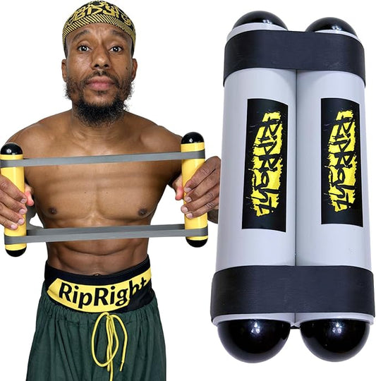 Premium RipStick Pillz, Workout Equipment for Joint Rehab, Shoulder Strength, Resistance Training, and Muscle Building, with 6 Adjustable Resistance Bands