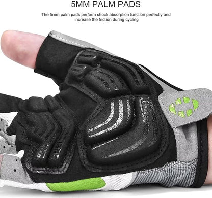 INBIKE 5mm Padded Half Finger Bike Bicycle Cycling Gloves