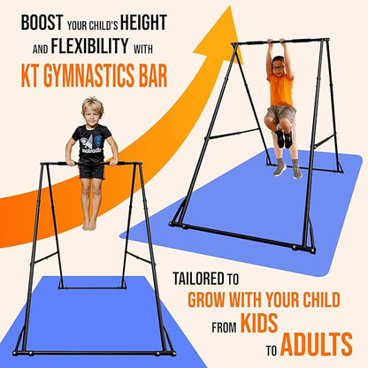 KHANH TRINH Foldable Pull Up Bar Stable Gymnastics Equipment Portable Aerial Yoga Stand Durable Frame For Hammock Chair, Therapy Sensory Swing. Adjustable Back Stretcher For Lower Back Pain Relief