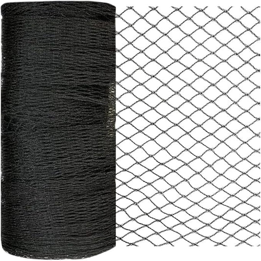 25x100 FT Bird Netting for Chicken Coop, 1 Inch Mesh, Strong Woven, UV Resistant, Reusable, Protects Garden Plants, Fruit Trees, Vegetables, Against Deer, Rabbits, Squirrels, Small Animals