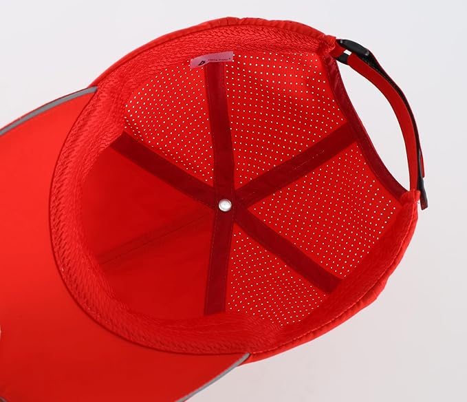 Home Prefer Reflective Water Repellent Quick Dry Airy UPF50+ Sun Hat for Men Women Outdoor Sports Baseball Caps Unisex