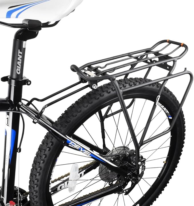 Ibera PakRak Touring Bicycle Seatpost/Disc/Non/Disc Rack and Quick Release Bag