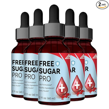 Free Sugar Pro Drops, Free Sugar Pro Liquid Drops, for Men and Women (2oz) (5)