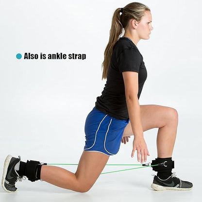 1 Pair Thigh Strap Neoprene Padded Fitness Legs Cuff Adjustable Strength Training Accessories Speed Exercise for Taekwondo Football Running