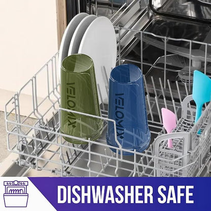 '-6 PACK- 28 oz Protein Shaker Bottle for Protein Mixes - 6x Wire Whisk | Leak Proof Shaker Cups for Protein Shakes | Protein Shaker Bottle Pack | Protein Shake Cup (Dynamic Fuel Series)