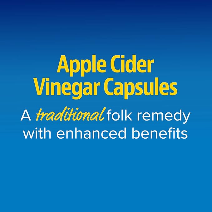 Enzymedica, Apple Cider Vinegar, Healthy Weight and Digestive Support, 60 Count