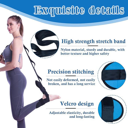 Foot and Calf Stretcher- Foot Rocker,Stretching Strap for Plantar Fasciitis Stretcher