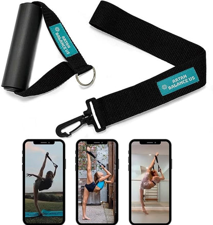 Stretching Straps for Flexibility, Balance, and Leg Stretching – Multiple Styles for Yoga, Ballet, Dance, Gymnastics & Physical Therapy