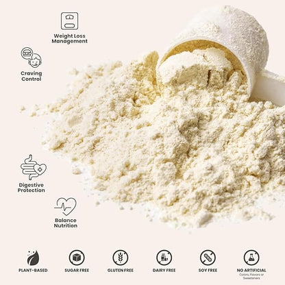 310 Nutrition All-In-One Meal Replacement Shake Powder - Plant-Based Protein Smoothie Blend w/High Fiber, Probiotics & Adaptogens - Low Carb, Vegan, Keto & Paleo Friendly - Tropical Coconut - 28 Srv