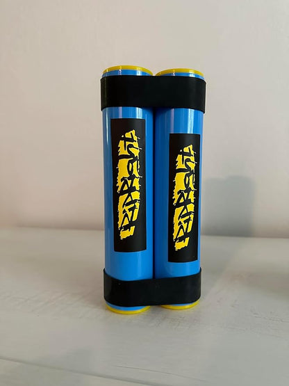 Resistance Bands Set with 6 Adjustable Levels for Strength Training, Muscle Building, Shoulder & Core Workouts - Portable Home Gym Equipment