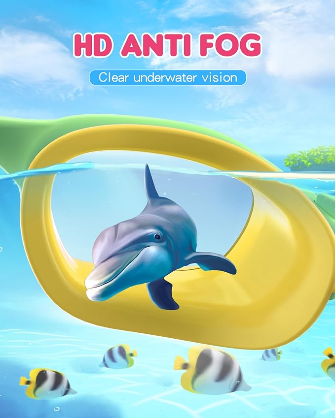 Kids Swim Goggles,Swimming Goggles for Kids 6-14, Anti-Fog UV Protection Pool Glasses for Boys Girls