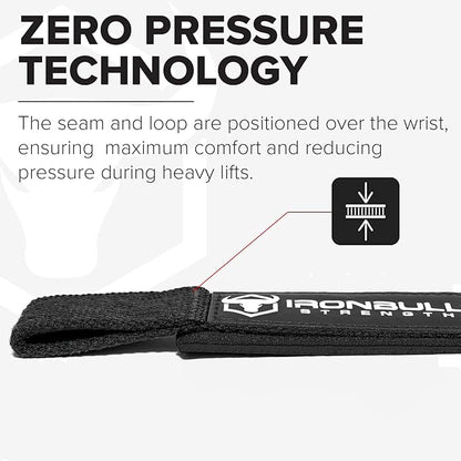 Lifting Wrist Straps for Weightlifting (1 Pair) – Padded Lifting Straps for Deadlifts, Powerlifting, Strength Training & Bodybuilding – Gym Straps for Men & Women