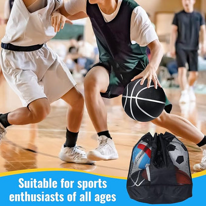 Jerify 4 Pcs Sport Balls Set Official Size Athletic Balls Include Soccer, Football, Basketball, Volleyball for Indoor Outdoor Game Teens Youth Adult Operation Christmas Ball Gifts