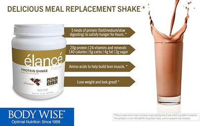 Elance Frappe (Shake) Chocolate -Meal Replacement - 18 oz