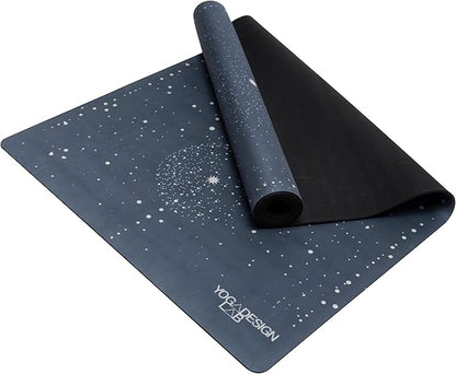YOGA DESIGN LAB | The Combo Yoga Mat | 2-in-1 Mat+Towel | Eco Luxury | Ideal for Hot Yoga, Power, Bikram, Ashtanga, Sweat | Studio Quality | Includes Carrying Strap!