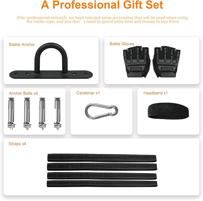 Battle Rope Battle Ropes for Exercise Workout Rope