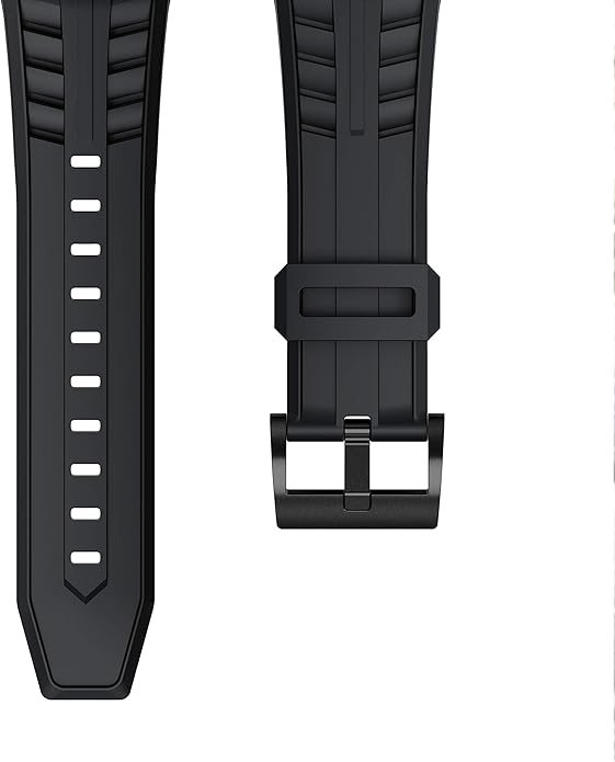 GELISHI Compatible with Fitbit Versa 3 Bands with Bumper,TPU Sport Protective Case Rugged Protector Replacement Strap Accessories for Fitbit Sense/Fitbit Versa 3 Smart Watch