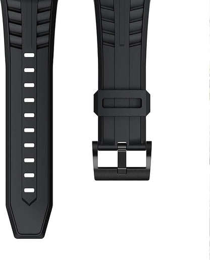 GELISHI Compatible with Fitbit Versa 3 Bands with Bumper,TPU Sport Protective Case Rugged Protector Replacement Strap Accessories for Fitbit Sense/Fitbit Versa 3 Smart Watch