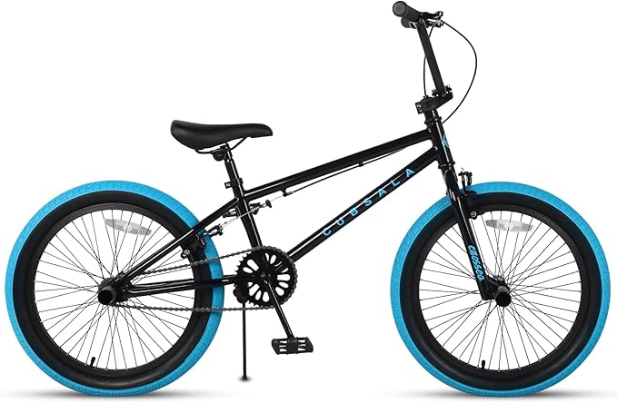 Freestyle BMX Bike, 18 20 Inch Kids Bicycle for 5-13 Years Old Kids and Beginner Level Rider, Multiple Colors