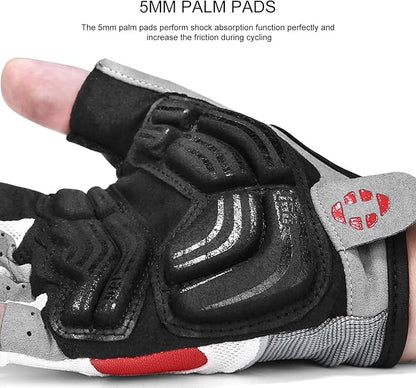 INBIKE 5mm Padded Half Finger Bike Bicycle Cycling Gloves