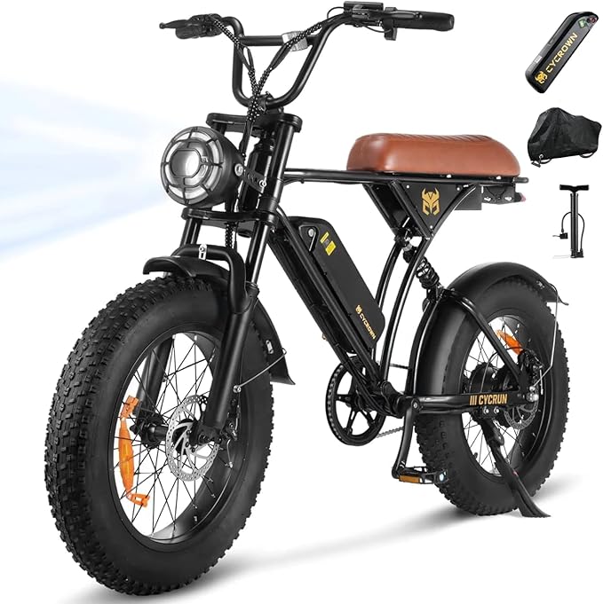 Electric Bike for Adults,Peak 1000W/1500W Motor,20/28MPH 55-150Mile ebikes for Adults with 10.4AH/13AH/26AH Battery,20" Fat Tire Electric Dirt Bike Commuting Off Road Ebike, UL2849