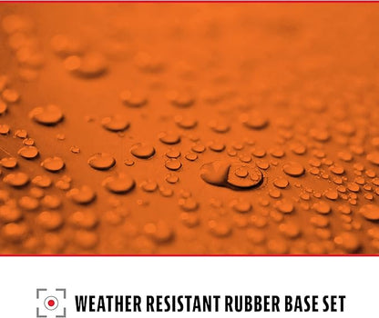 Franklin Sports MLB Baseball Base Set - Throw Down Rubber Bases for Baseball + Softball with Home Plate - Portable Backyard Baseball, Softball, Kickball Bases