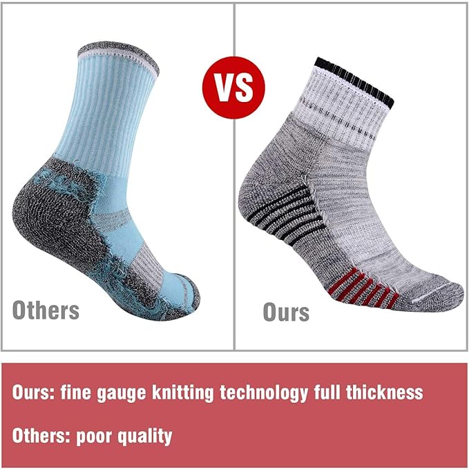 FEIDEER mens Modern Hiking socks