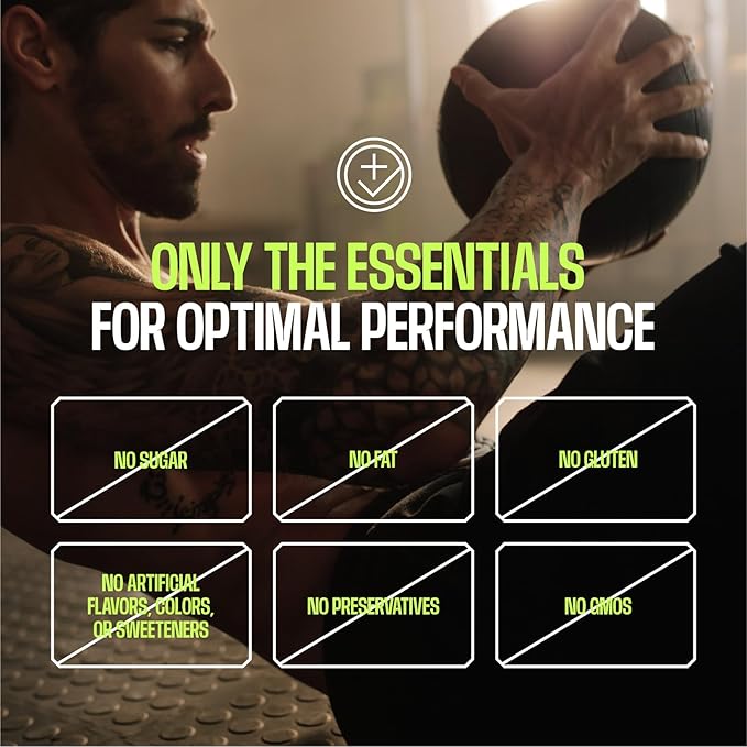 Frog Fuel Performance Greens Protein Powder, Nano-Hydrolyzed Grass Fed Protein Greens Powder, 5B CFU Probiotics/Prebiotics, 9G Protein, 7 EAAs, Energy & Muscle Support, Lemon Lime 30 Servings