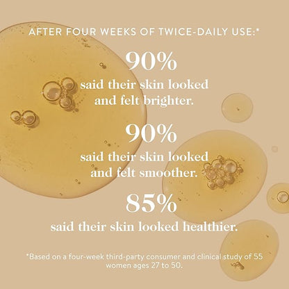 goop Beauty 20% Vitamin C + Hyaluronic Acid Serum | Hydrating, Firming, & Brightening | Improves Tone & Texture | Paraben and Silicone Free | 1 fl oz