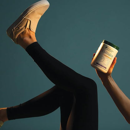 Great Lakes Wellness Movement Boost Advanced Collagen Peptides Powder with MSM, Hyaluronic Acid, Vitamin C - Joint Mobility & Comfort - Caramel Flavored - Non-GMO, Keto, Kosher - 8 oz