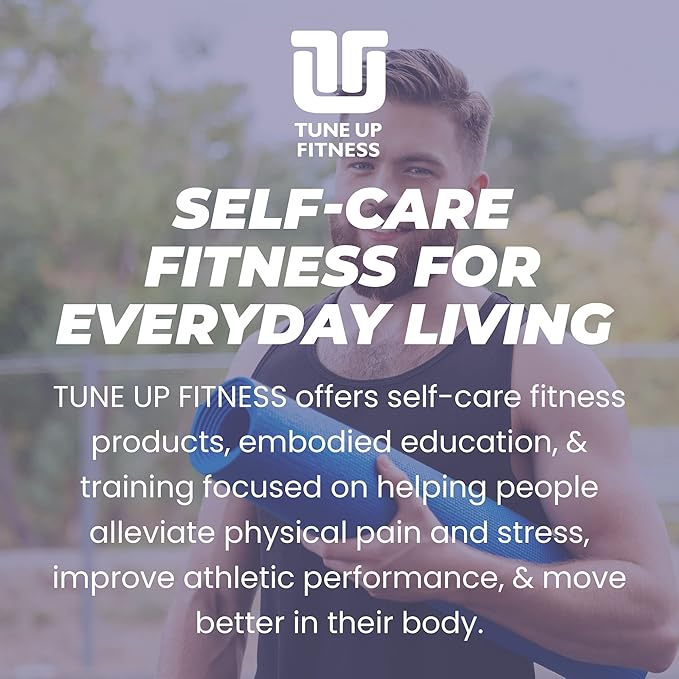 Tune Up Fitness – Double Loop Yoga Stretching Strap for Physical Therapy, Yoga, Working Out | Excellent Leg, Shoulder & Hamstring Stretcher & Yoga Strap | Enhances Flexibility, Mobility, Muscle Strength & Posture