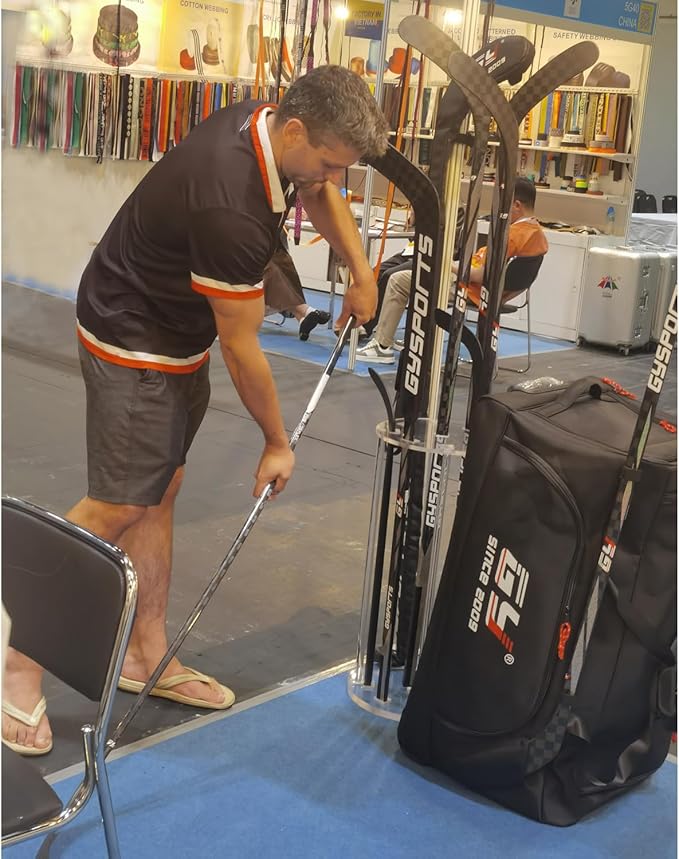 GY Ice Hockey Stick Senior Professional 100% Carbon Fibre Hockey Stick Adult 66"" Length, Shaft Woven UD 24K / Fle 75