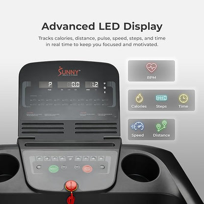 Sunny Health & Fitness Smart Wi-Fi Treadmills