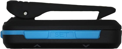 Gymboss Interval Timer and Stopwatch - Black/Blue SOFTCOAT