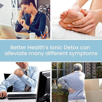 Ionic Foot Bath Detox Machine - Foot Spa Bath for Home Use - Free Regain Health & Vitality Booklet & Brochure (03 Refill Kit No Basin for Home)