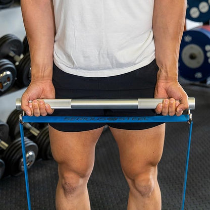 Serious Steel Fitness 37" Resistance Training Bands (Portable Exercise Band System Training Bands- Great for Individuals Looking for Tension Throughout The Exercise)