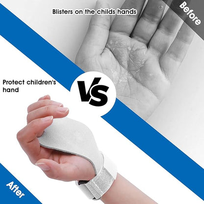 2 Gymnastics Grips Wristbands Sets for Girls Youth Kids