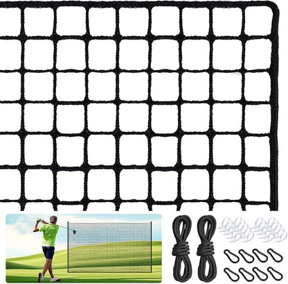 Golf Net, Golf Practice Net, for Backyard 10/15/20/25/30/40/50ft Indoor Nylon Netting