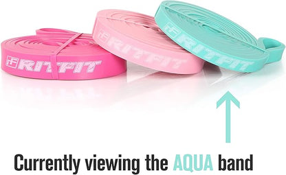 RitFit Pull Up Assist Band - Premium Resistance Band for Pull Up Assistance, Resistance Training, Body Stretching, Powerlifting, Mobility Training