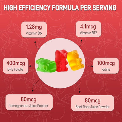 Keto Apple Cider Vinegar Gummies, Keto ACV Gummy Diet Supplement, Advanced 1500mg ACV Gummies with Folate, B12、B6 and Keto Support for Women Men, Gelatin- Free, Vegan & Non-GMO (Multi-Flavor)